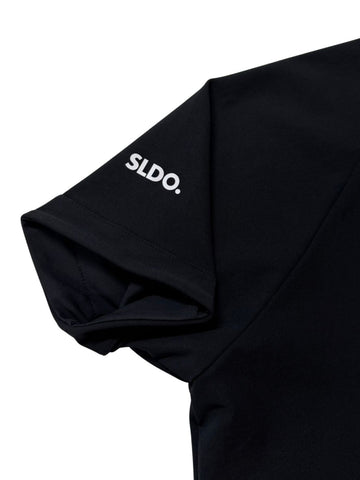 半袖モックネック カットソー シェルタリングドライ NEW STD LOGO 