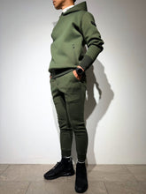 画像をギャラリービューアに読み込む, ライト ダブルニット リブパンツ/DARK MOSS GREEN (UNISEX)
