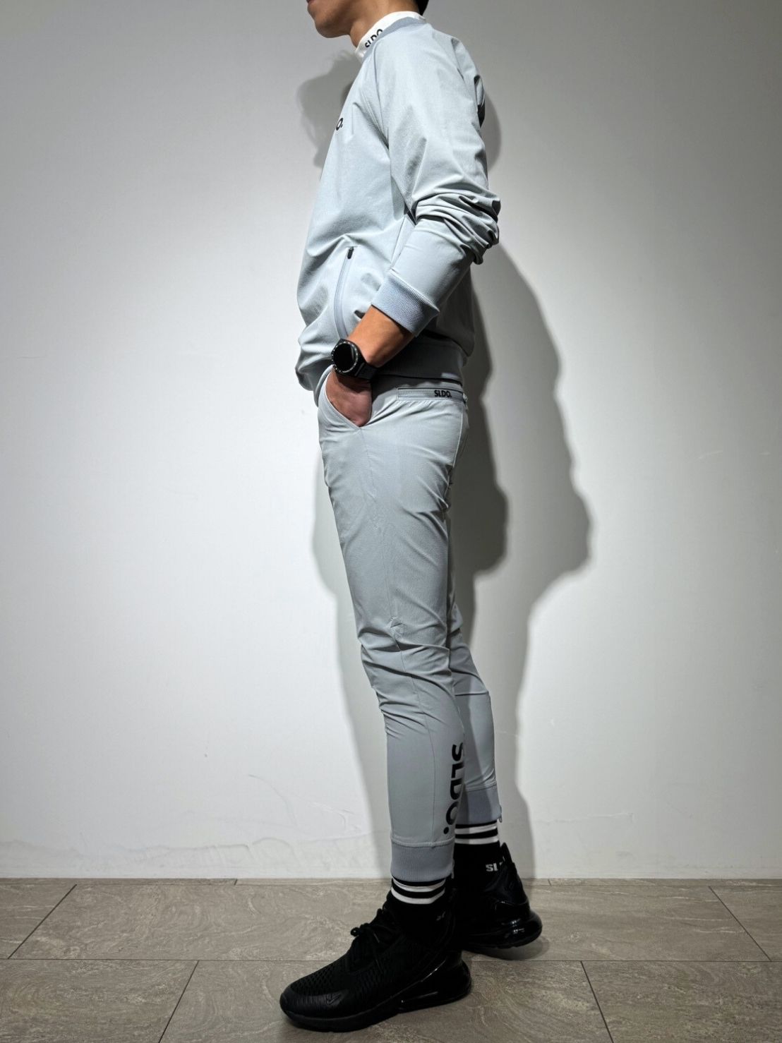 NEW STD CORDURA(R) NYLON SLDO. 4WAY STRETCH プルオーバー/ICE GRAY