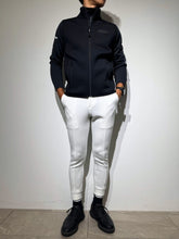 画像をギャラリービューアに読み込む, NEW STD裏起毛ハーフジップ ストレッチハイネック ロングスリーブTシャツ/BLACK (UNISEX)
