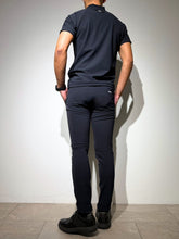 이미지를 갤러리 뷰어에 로드 , 半袖モックネック カットソー シェルタリングドライ NEW STD LOGO/DARK NAVY
