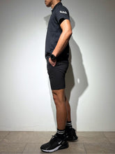 画像をギャラリービューアに読み込む, シェルタリングドライピケ 4WAY STRETCH ハーフパンツ  BACK LOGO/MATTE BLACK
