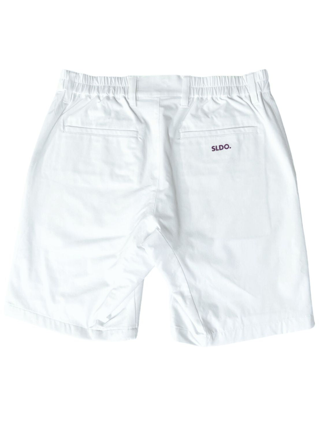 TEXBRID(R) 4WAY STRETCH ハーフパンツ MINIMUM LOGO/ WHITE – SLDO.