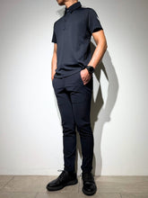 이미지를 갤러리 뷰어에 로드 , サイドメッシュ切替ポロシャツ SIDE 3D LOGO/DARK NAVY
