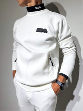 이미지를 갤러리 뷰어에 로드 , ライト ダブルニットプルオーバー 3D SHADOW LOGO/WHITE (UNISEX)
