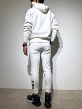 이미지를 갤러리 뷰어에 로드 , ライト ダブルニットフーディー FRONT 3D SHADOW LOGO/WHITE (UNISEX)

