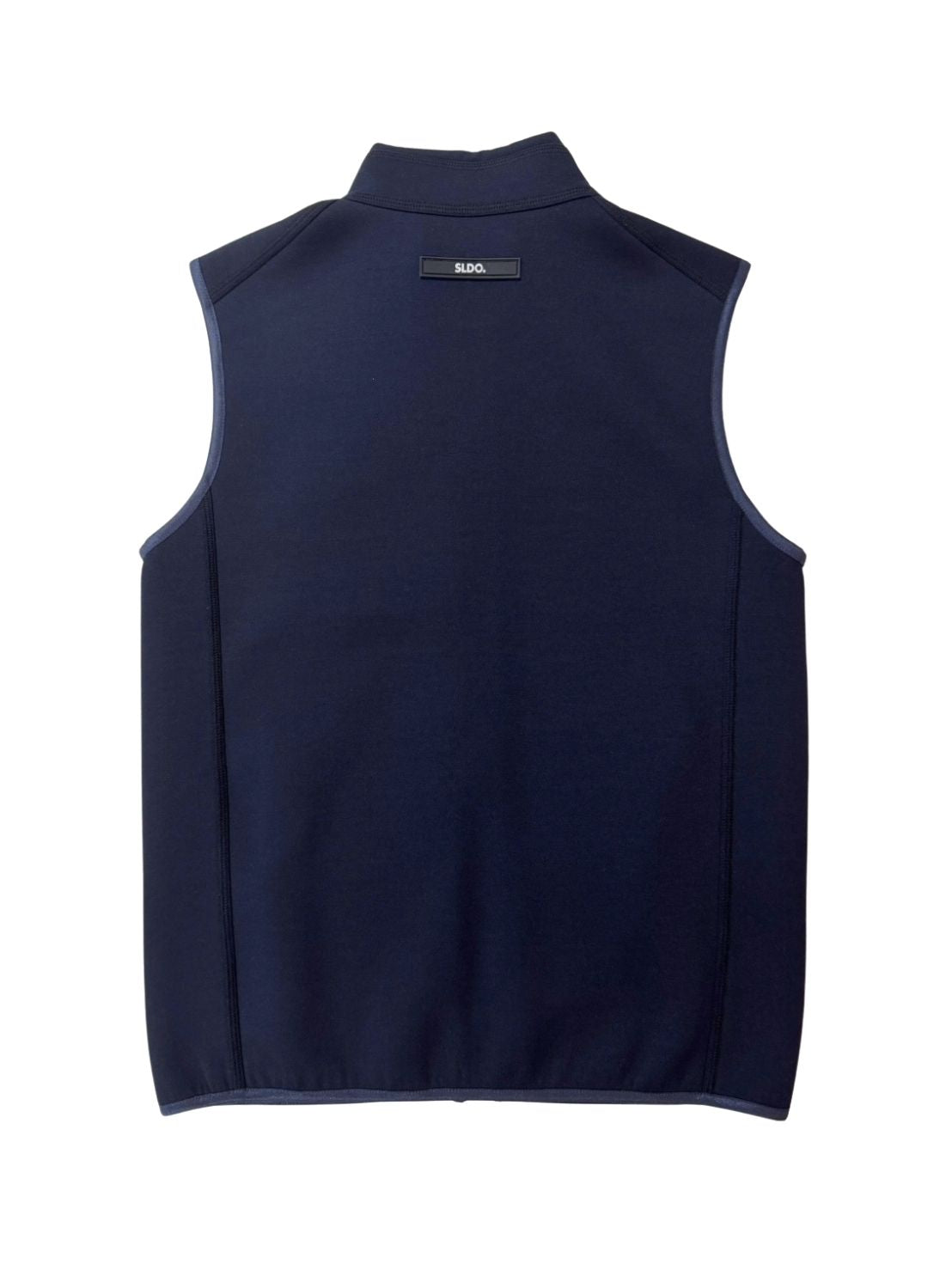 SLDO.ライトダブルニットベスト【完売商品】 ライト ダブルニットベスト 3D SHADOW LOGO/DARK NAVY (UNISEX) – SLDO.