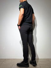 이미지를 갤러리 뷰어에 로드 , 半袖モックネック カットソー シェルタリングドライ NEON GREEN LOGO/BLACK
