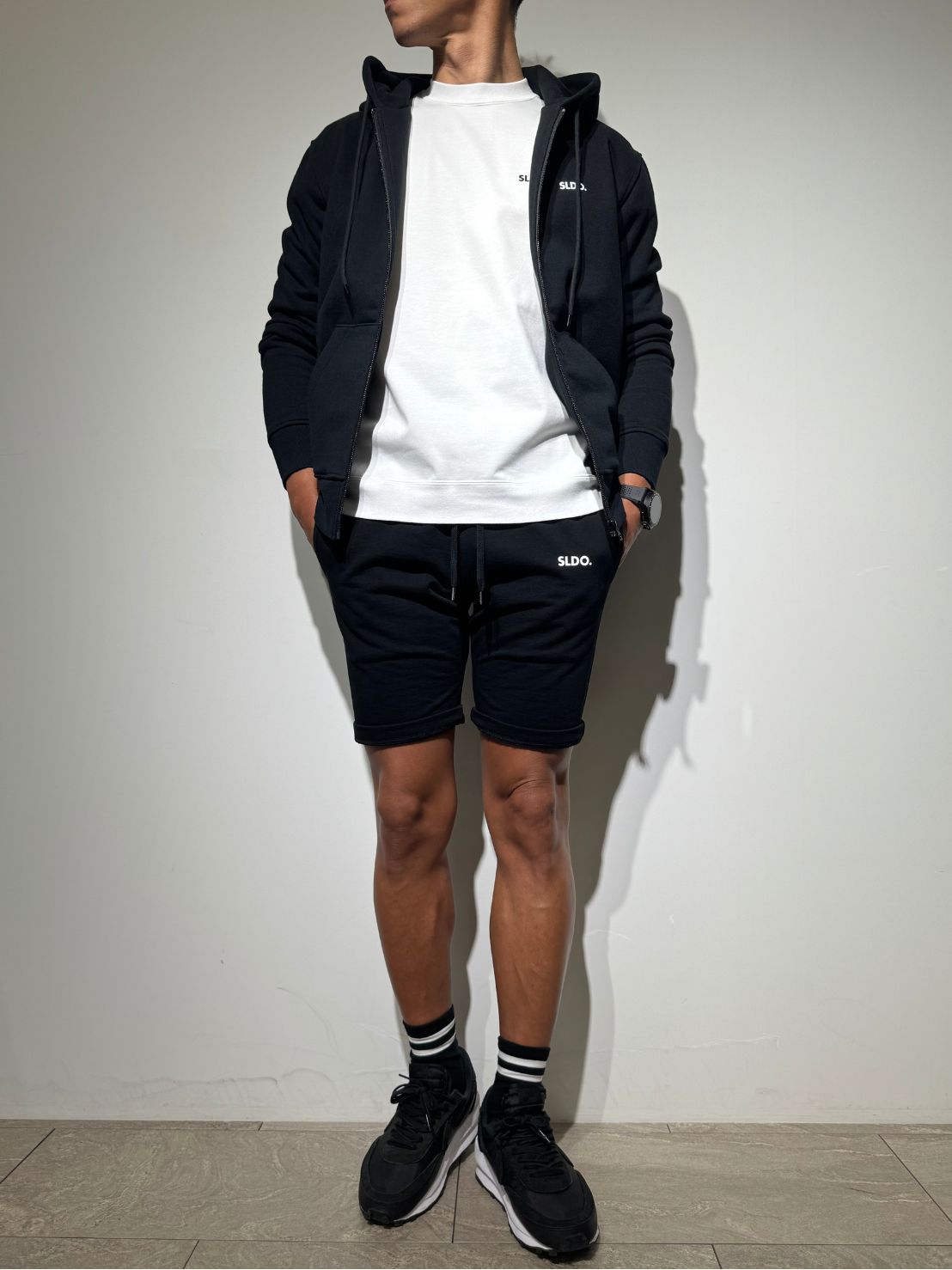 EXTRA SERIES】Tシャツ MINIMUM FRONT LOGO/WHITE – SLDO.