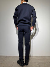 이미지를 갤러리 뷰어에 로드 , 裏起毛プライムフレックス　サテンラインパンツ/DARK NAVY
