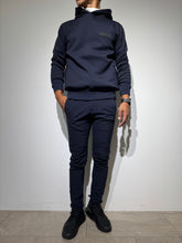 이미지를 갤러리 뷰어에 로드 , 裏起毛プライムフレックス　サテンラインパンツ/DARK NAVY

