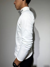 이미지를 갤러리 뷰어에 로드 , NEW STD裏起毛ストレッチハイネックロングスリーブTシャツ/WHITE (UNISEX)
