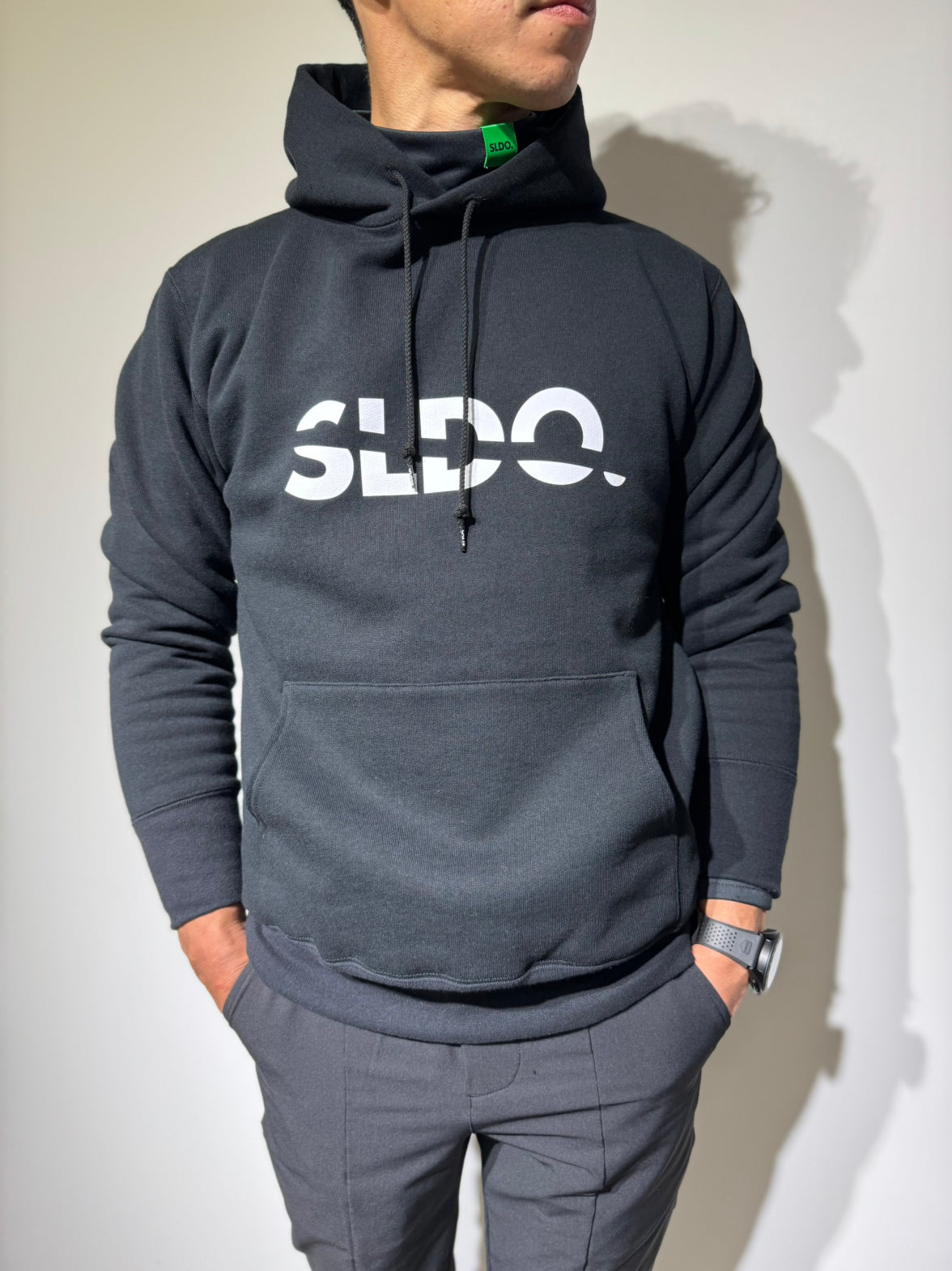 EXTRA LIMITED】裏起毛フーディー/SLANTING LOGO (UNISEX) – SLDO.