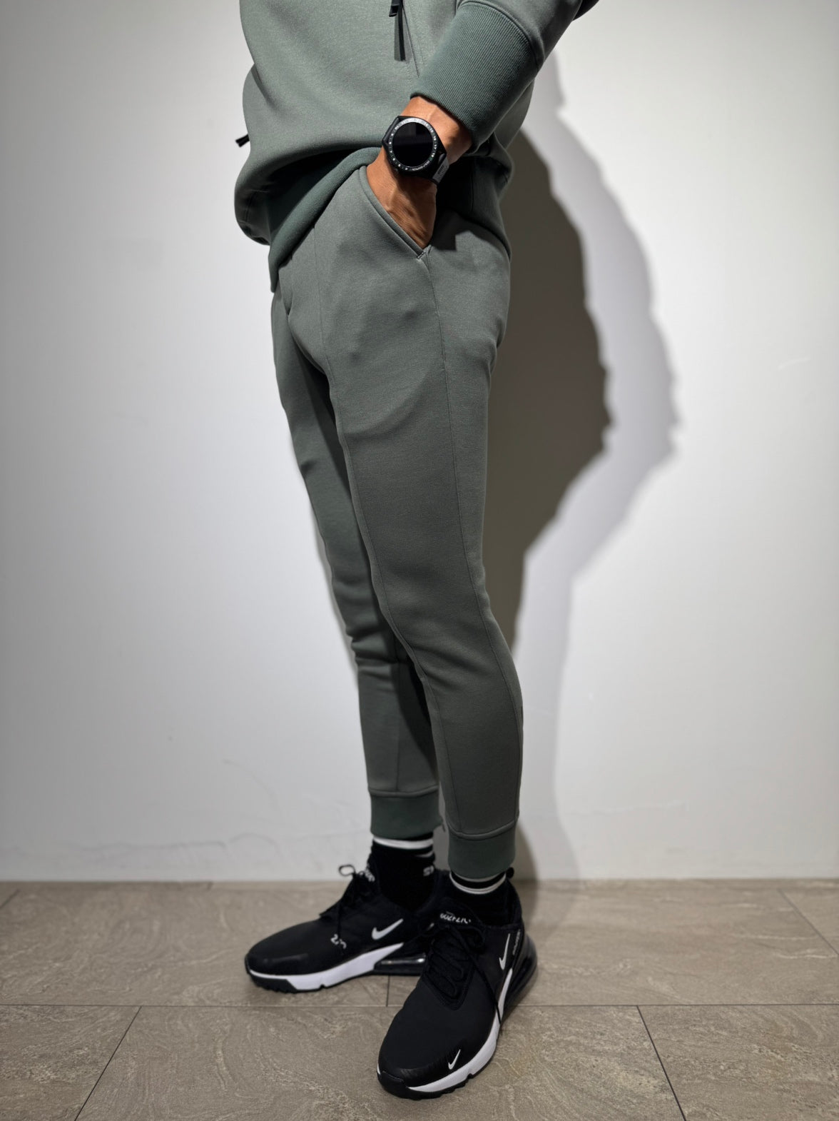 ライト ダブルニット リブパンツ/OLIVE GREEN (UNISEX) – SLDO.