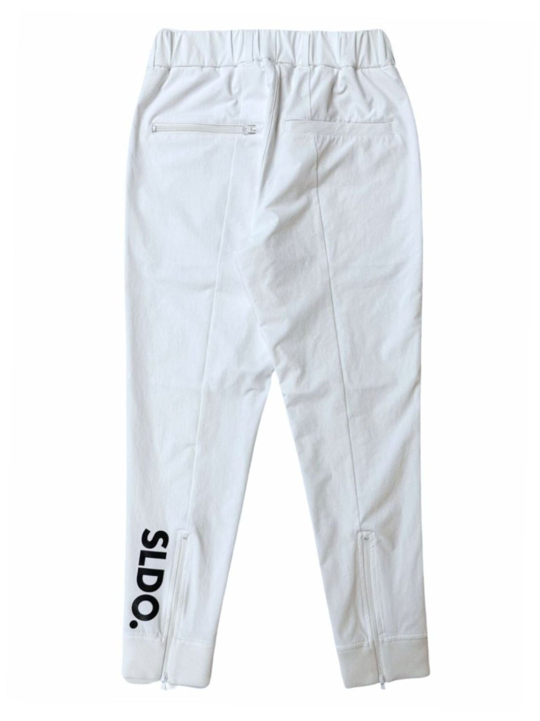 CODURA(R) NYLON SLDO. 4WAY STRETCH リブパンツ/WHITE(UNISEX) 