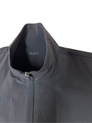 CODURA(R) NYLON 4WAY STRETCH ウインドブレーカー MATTE BLACK 